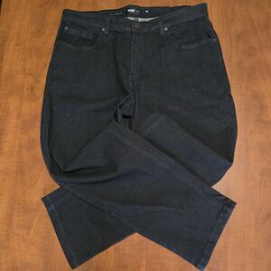 Barbell Apparel Mens Straight Leg Athletic Fit 5 Pocket Cotton Blend Jeans 36x28